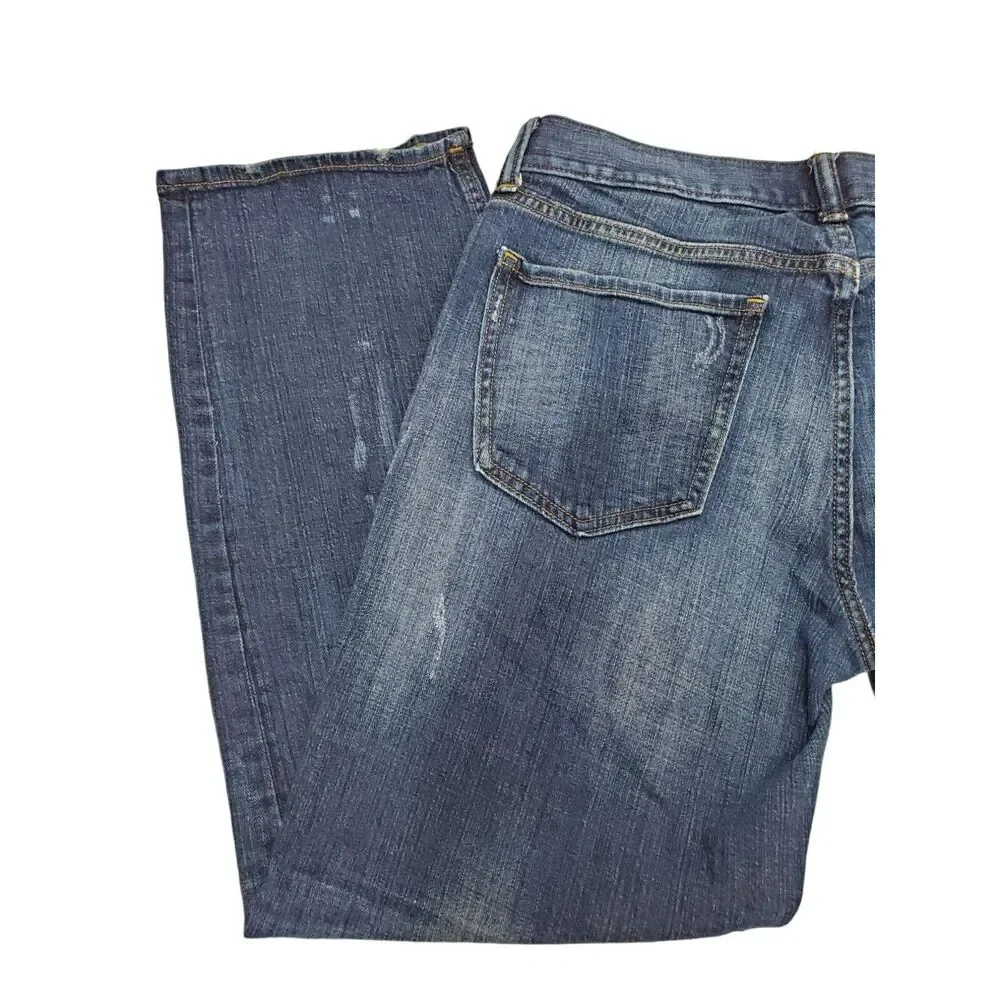Banana Republic Womens 30 Boyfriend‎ Distressed Blue Jeans